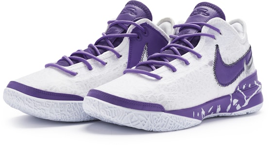 【定制球鞋】 Nike LeBron NXXT Gen 布朗尼一代 811製造 異世 防滑耐磨 中幫 籃球鞋 男款 白紫 國內版 Lookbook 【定制球鞋】 Nike LeBron NXXT Gen 布朗尼一代 811製造 異世 防滑耐磨 中幫 籃球鞋 男款 白紫 國內版