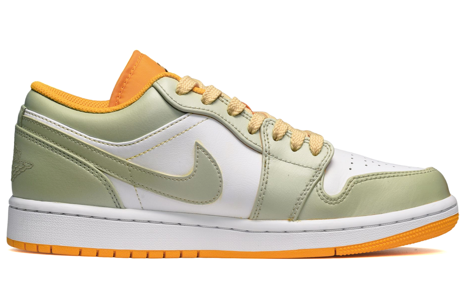 Order 【定制球鞋】 Nike Low CUS DESIGN 清新 手繪雛菊 低幫 復古籃球鞋 男款 黃白綠