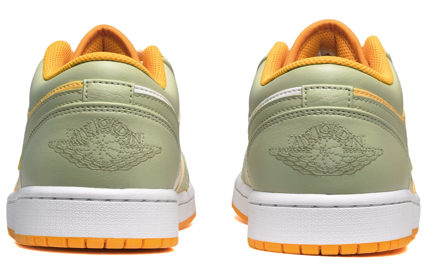 Shop 【定制球鞋】 Nike Low CUS DESIGN 清新 手繪雛菊 低幫 復古籃球鞋 男款 黃白綠