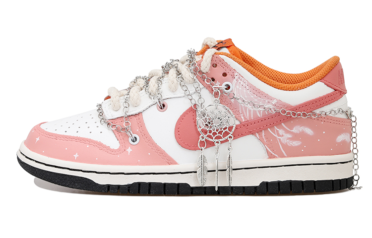 [Custom Shoes] Nike Low 'Dream Catcher Feather Pink White'