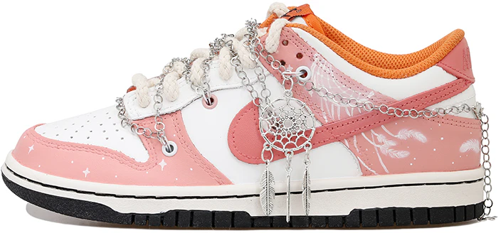 custom-shoes-nike-low-dream-catcher-feather-pink-white