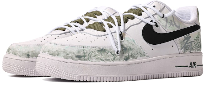 나이키 로우 '회녹 서예' (커스텀) CW2288-111(TeamM-男款一举风荷S-BOX) Lookbook 나이키 로우 '회녹 서예' (커스텀) CW2288-111(TeamM-男款一举风荷S-BOX)