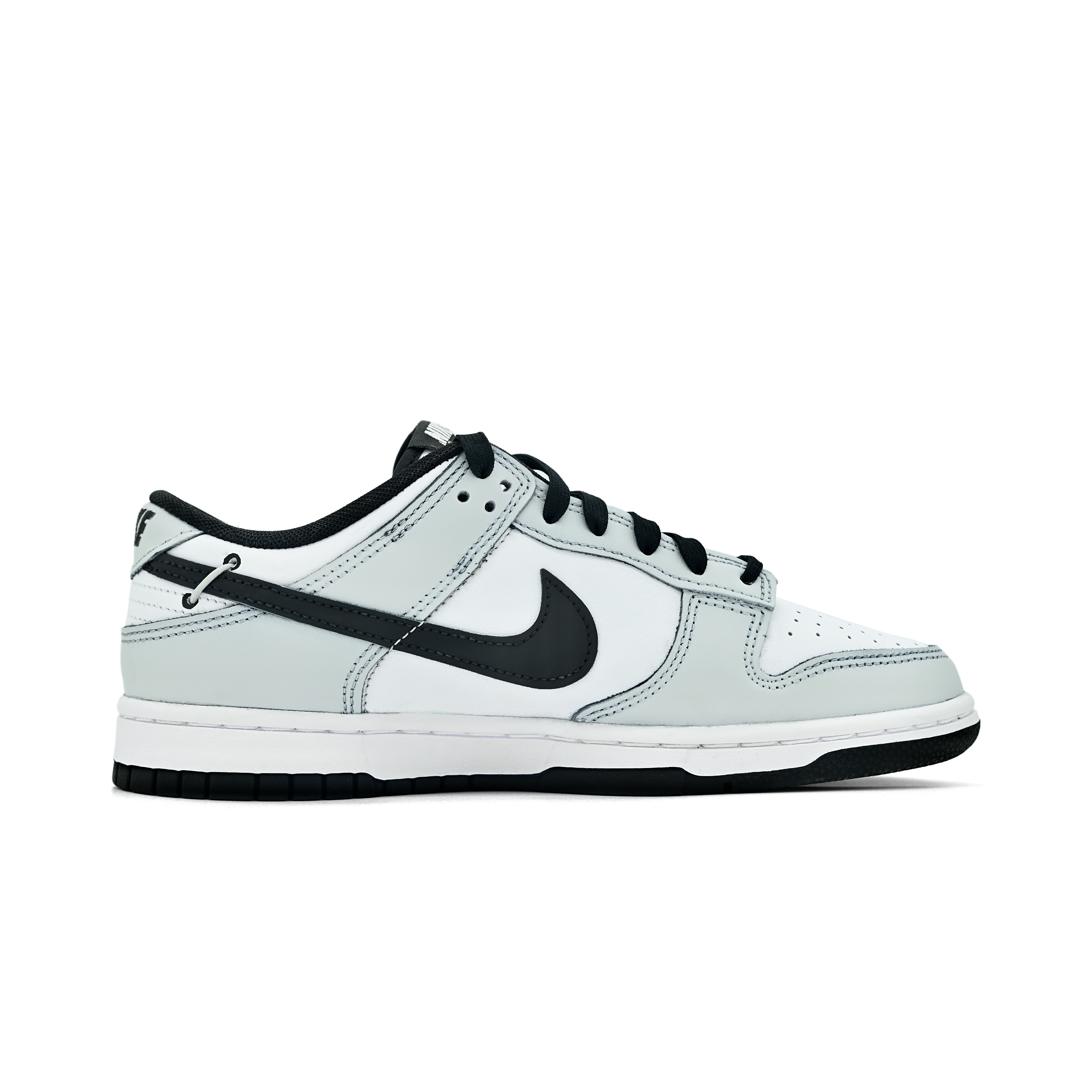 Order 【客製化球鞋】Nike 簡約 愛心 笑臉 解構 低筒 板鞋 GS 灰白黑