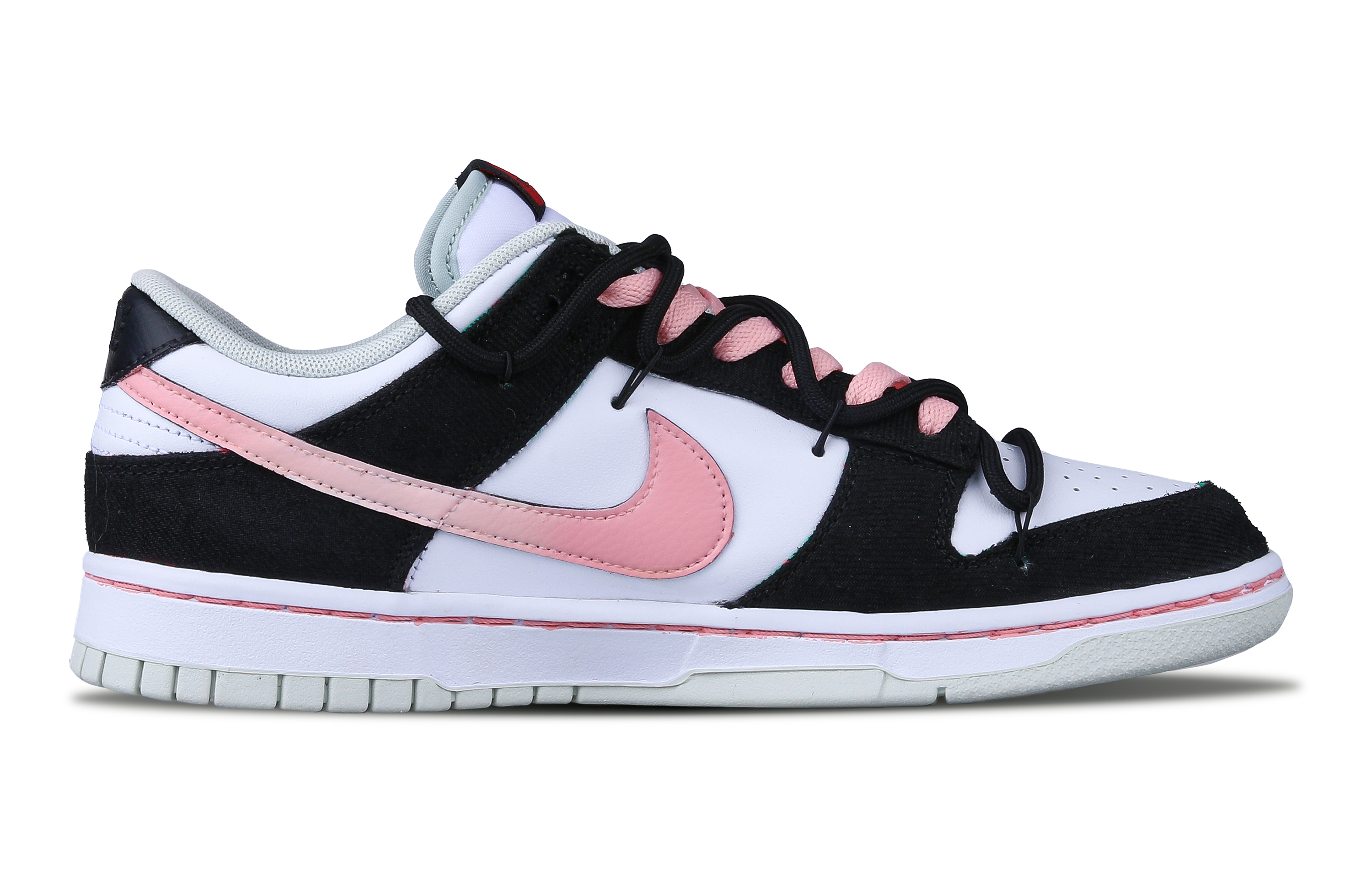 Lookbook 【訂製球鞋】Nike 夜之戀 小眾塗鴉 防滑耐磨 低筒 板鞋 男女同款 黑色