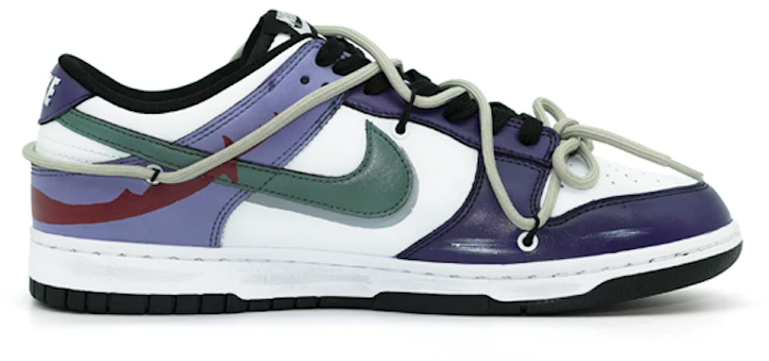 【定製球鞋】Nike 塗鴉 簡約百搭 餘悸 低筒 波鞋 男款 紫綠紅 Order 【定製球鞋】Nike 塗鴉 簡約百搭 餘悸 低筒 波鞋 男款 紫綠紅