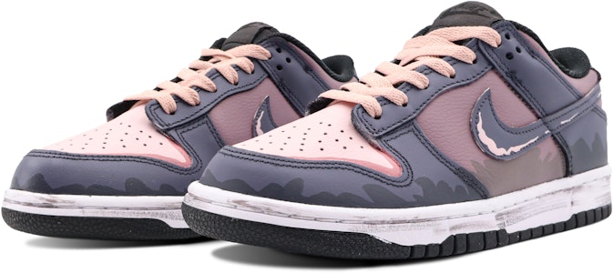 나이키 로우 '발렌타인 블랙핑크' (커스텀) DH9765-002(Team37-女款流心熔岩S-BOX) Lookbook 나이키 로우 '발렌타인 블랙핑크' (커스텀) DH9765-002(Team37-女款流心熔岩S-BOX)