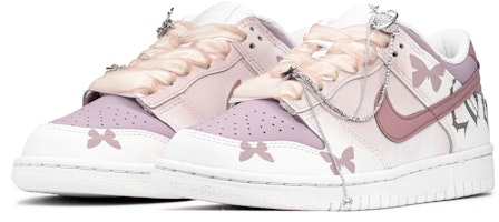 ナイキ ロー "バレンタイン解体バタフライピンクシルク" (カスタム) DH9765-100(TeamA-DK女蝴蝶粉) Lookbook ナイキ ロー "バレンタイン解体バタフライピンクシルク" (カスタム) DH9765-100(TeamA-DK女蝴蝶粉)