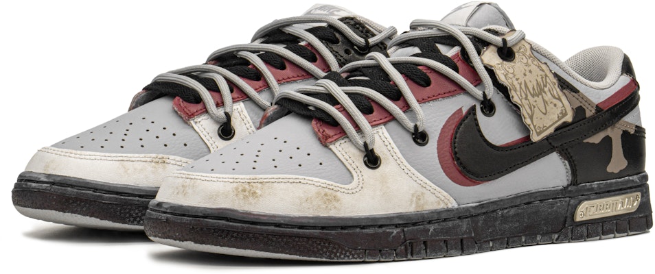 나이키 로우 '발렌타인 그라피티' 블랙/레드/그레이 (커스텀) DJ6188-003(TeamA-DK魔法巴洛) Lookbook 나이키 로우 '발렌타인 그라피티' 블랙/레드/그레이 (커스텀) DJ6188-003(TeamA-DK魔法巴洛)