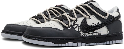 나이키 로우 '화이트 그레이 탄 블랙' (커스텀) DQ0380-001(Team53-女款心藏月光S-BOX) Lookbook 나이키 로우 '화이트 그레이 탄 블랙' (커스텀) DQ0380-001(Team53-女款心藏月光S-BOX)