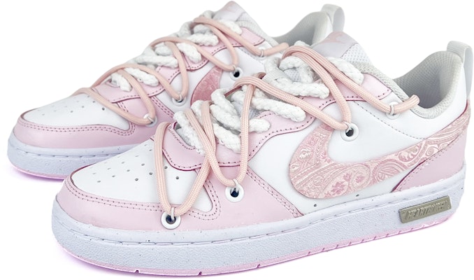 나이키 로우탑 '사쿠라 핑크' (커스텀) DQ0492-100(Team45-粉丝绸) Lookbook 나이키 로우탑 '사쿠라 핑크' (커스텀) DQ0492-100(Team45-粉丝绸)