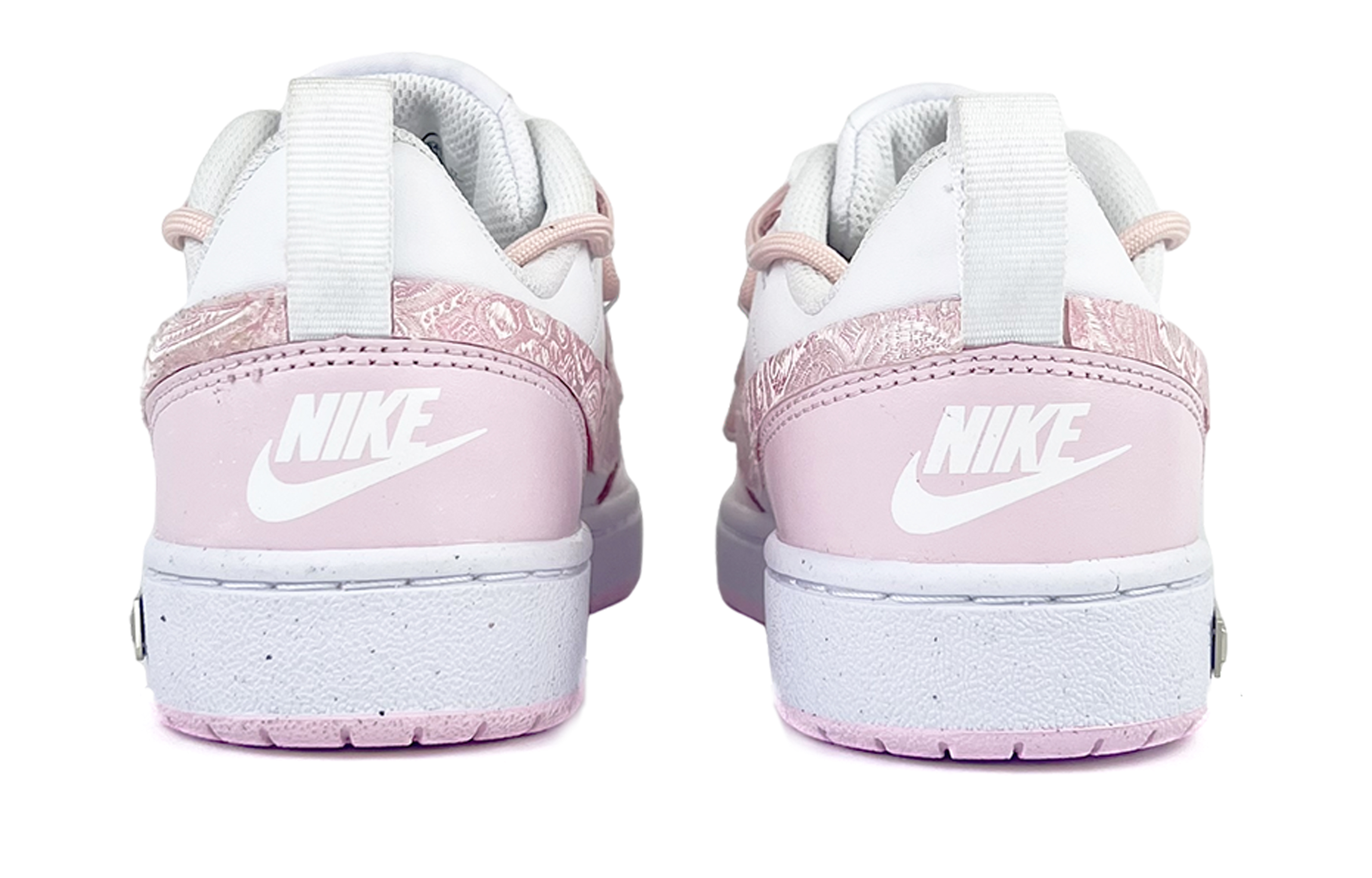 Shop [カスタムシューズ] ナイキ ロートップ「桜ピンク」 DQ0492-100(Team45-粉丝绸)