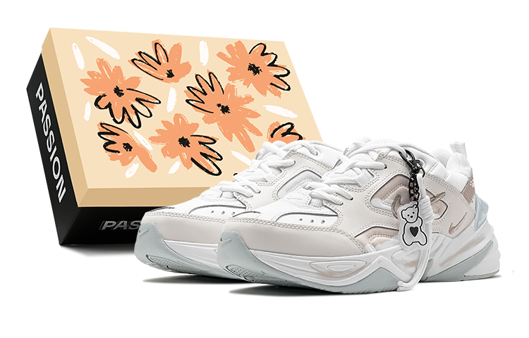 [Custom Shoes] Nike M2K Tekno 'Autumn Outing Brown Bear'