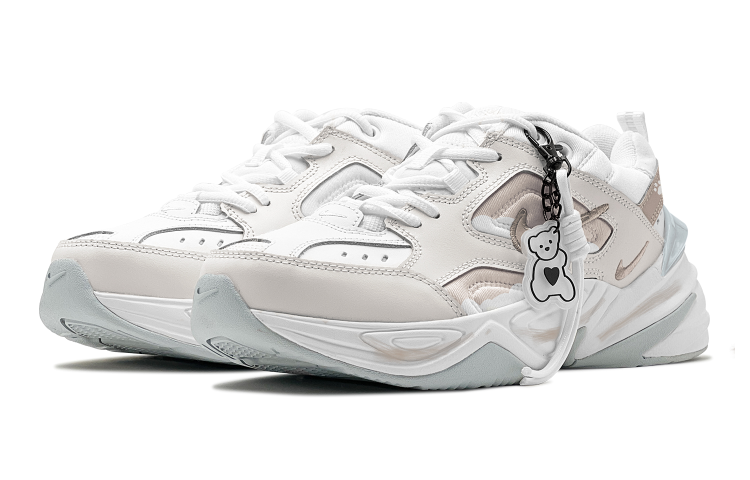 [Custom Shoes] Nike M2K Tekno 'Autumn Outing Brown Bear' 圖 4