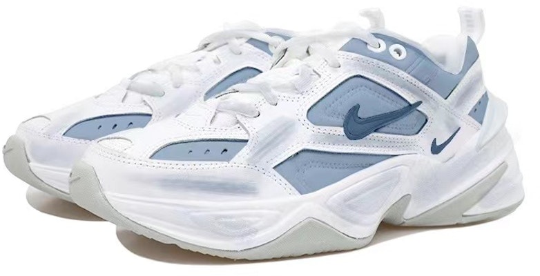 カスタムナイキ M2K テクノ "青ダメージ加工" (Kasutamu Nike M2K Tekuno "Ao Damēji Kakō") AV4789-101(Team拾玖-白蓝做旧S-BOX) Order カスタムナイキ M2K テクノ "青ダメージ加工" (Kasutamu Nike M2K Tekuno "Ao Damēji Kakō") AV4789-101(Team拾玖-白蓝做旧S-BOX)