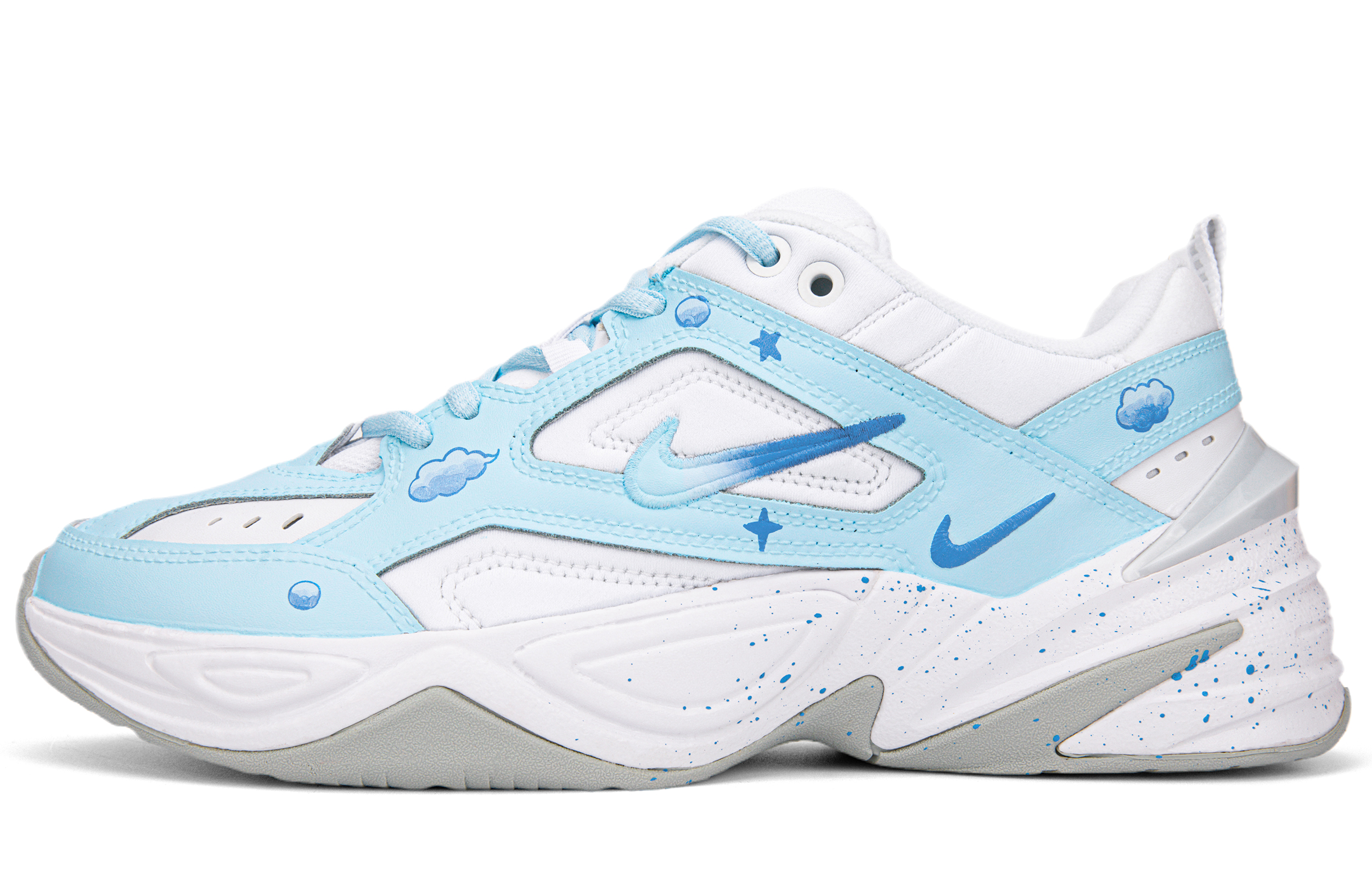 [Custom Shoes] Nike M2K Tekno 'Blue White'