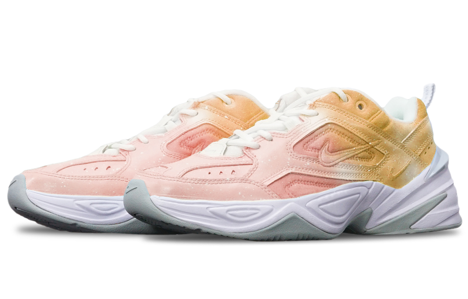 [Custom Shoes] Nike M2K Tekno 'Halo Polka Dot Macaron Gradient' 圖 3