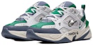 Shop 【客製球鞋】 Nike M2K Tekno 蠟梅悶悶熊 慵懶大熊貓 流行舒適 防滑耐磨輕便 低筒 老爹鞋 男女同款 灰綠