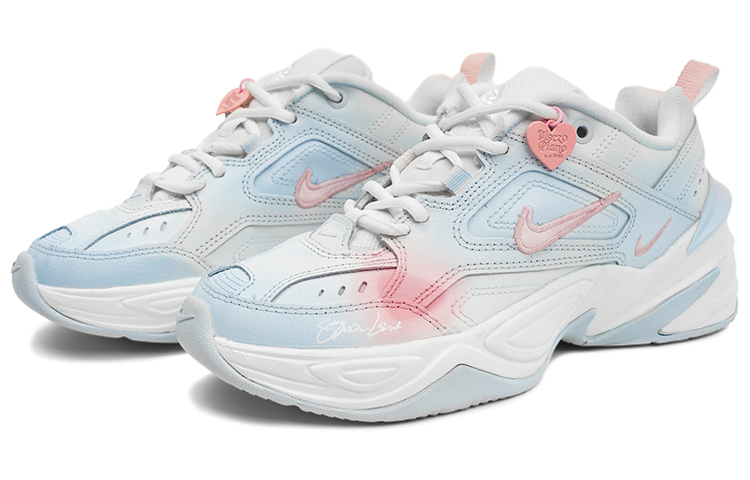 [Custom Shoes] Nike M2K Tekno 'Phantom Blue Pink White' 圖 3