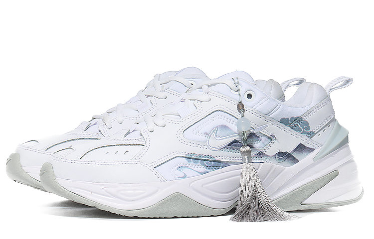 Lookbook [定制鞋] 耐克 M2K Tekno '白蓝风景' AV4789-101(Team10-山水）