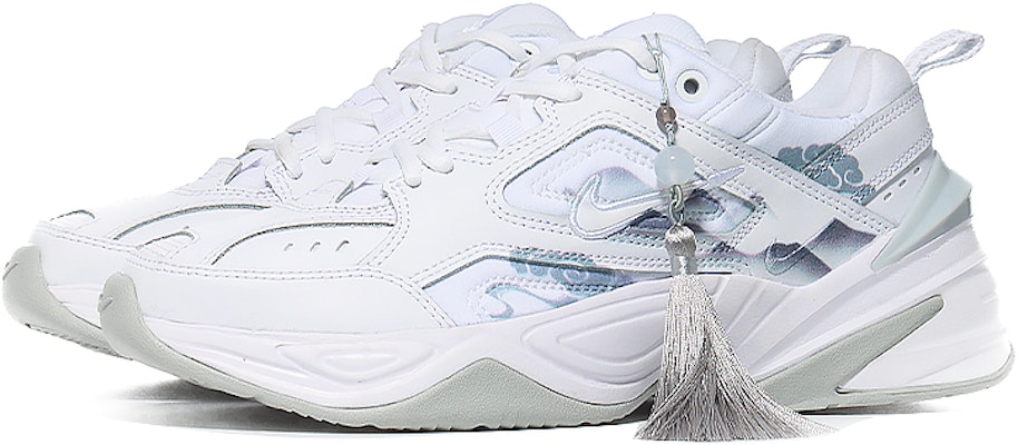 【客製球鞋】Nike M2K Tekno 新中式 江山如畫 風水山河 低筒 老爹鞋 男女同款 白藍 Lookbook 【客製球鞋】Nike M2K Tekno 新中式 江山如畫 風水山河 低筒 老爹鞋 男女同款 白藍