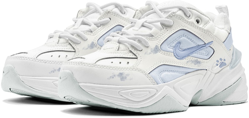 나이키 M2K 테크노 '개학 - 화이트 블루' (커스텀) AV4789-101(TeamS-蓝紫老爹涂鸦男S-BOX) Lookbook 나이키 M2K 테크노 '개학 - 화이트 블루' (커스텀) AV4789-101(TeamS-蓝紫老爹涂鸦男S-BOX)