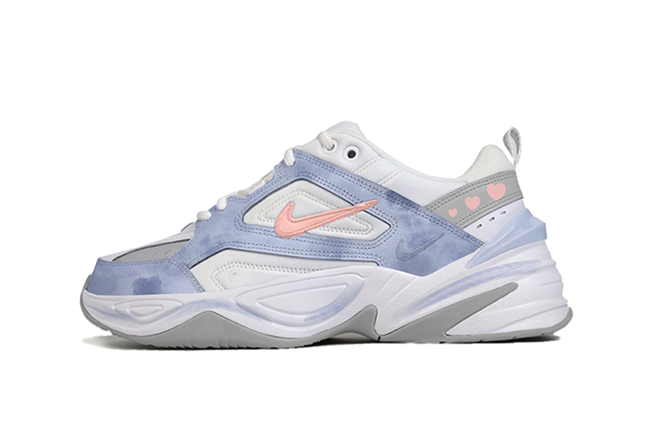 [Custom Shoes] Nike M2K Tekno 'Smoky Graffiti Pink Heart'