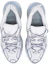 Shop 【定制球鞋】Nike M2K Tekno 白色 二次元 线性愛心 手繪結構線條 彈頭 藍青色 黃勾 時尚 運動休閒鞋 男女同款 白藍