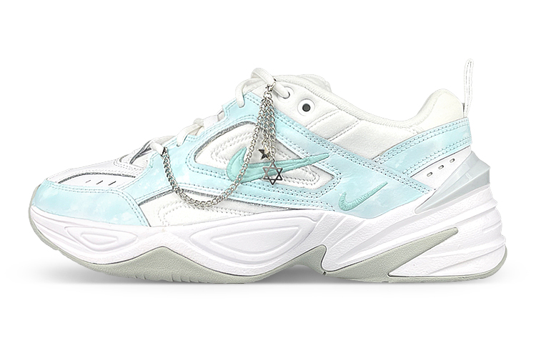 [Custom Shoes] Nike M2K Tekno 'White Cyan Star Chain'