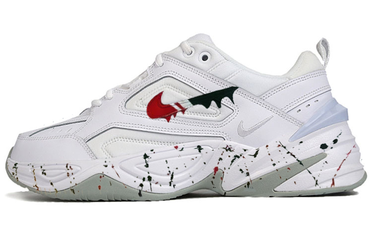 [Custom Shoes] Nike M2K Tekno 'White Fluid Graffiti'