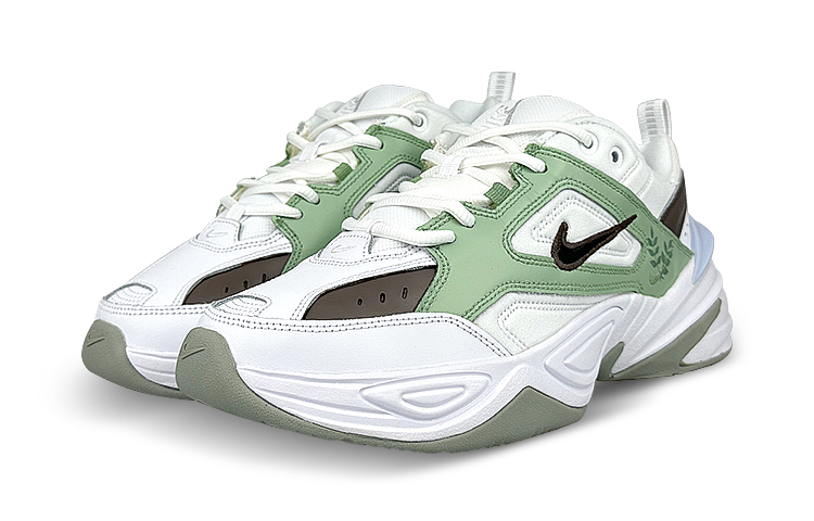 [Custom Shoes] Nike M2K Tekno 'White Green' 圖 3