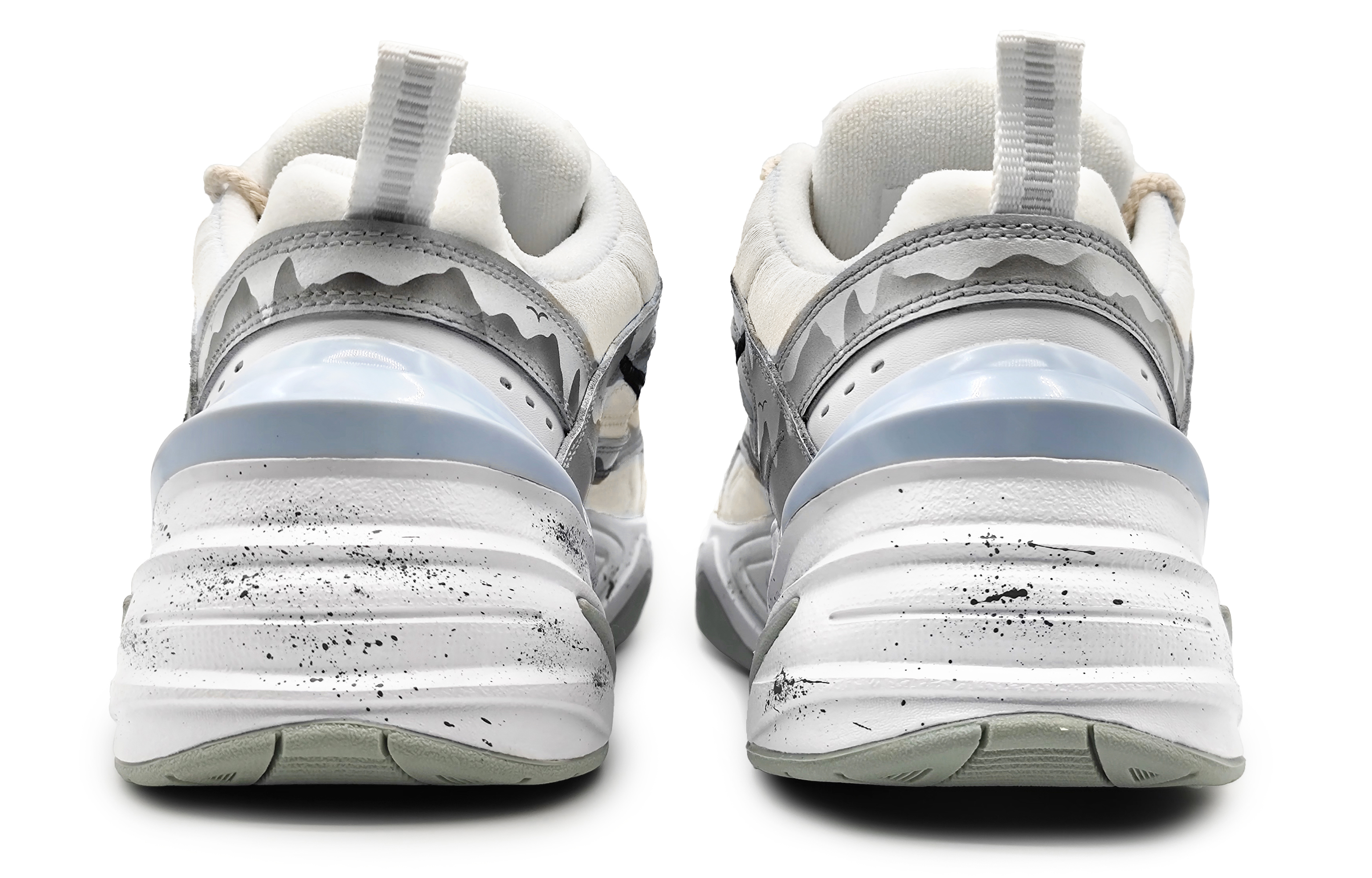 [Custom Shoes] Nike M2K Tekno 'White Ink Painting' 圖 5