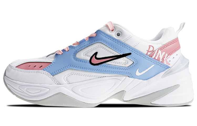 Buy [Sepatu Custom] Nike M2K Tekno 'Putih Grafiti Multicolor' AV4789-101(Team叁-男款M2k粉蓝QD)