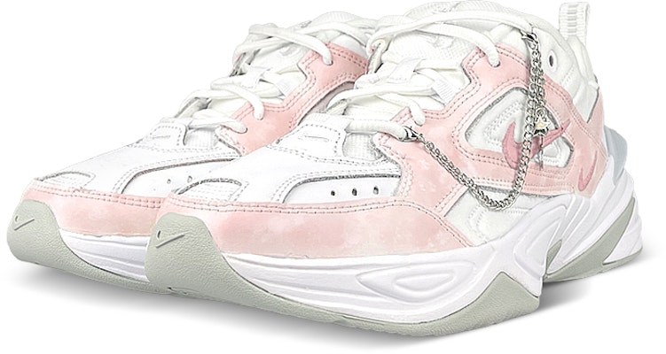 【訂製球鞋】 Nike M2K Tekno 潮流運動 禮盒 襪子 粉紅雲霧 漸變色 星星 鏈條 低筒 爸爸鞋 男女款 白粉色 Lookbook 【訂製球鞋】 Nike M2K Tekno 潮流運動 禮盒 襪子 粉紅雲霧 漸變色 星星 鏈條 低筒 爸爸鞋 男女款 白粉色