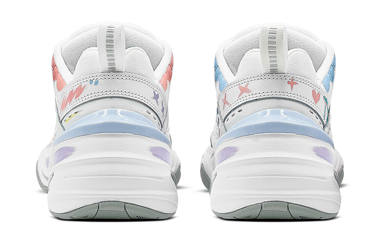 Details for [Sepatu Custom] Nike M2K Tekno 'Putih Hari Valentine Grafiti' AV4789-101(TeamS-情人节涂鸦S-BOX)