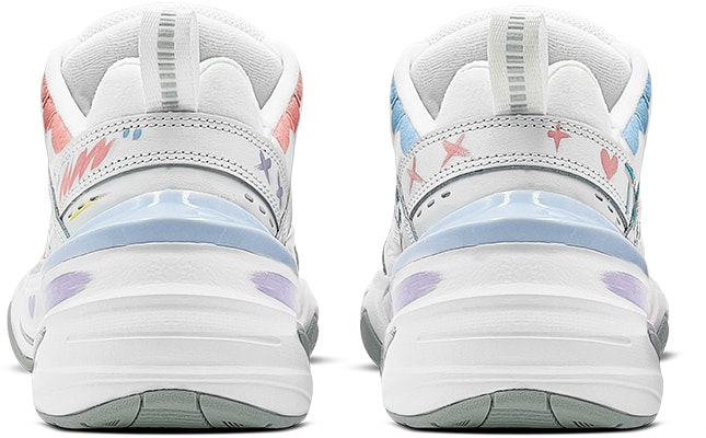 Zapatillas Nike M2K Tekno 'Graffiti San Valentín Blanco' AV4789-101(TeamS-情人节涂鸦S-BOX) Details for Zapatillas Nike M2K Tekno 'Graffiti San Valentín Blanco' AV4789-101(TeamS-情人节涂鸦S-BOX)