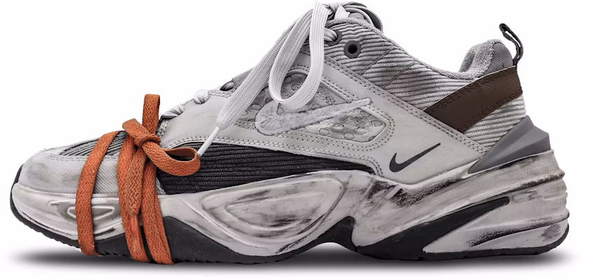 【訂製球鞋】Nike M2K Tekno SP 超世界 retrro style 廢土 做舊 百搭 低筒 老爹鞋 男女款 灰色 Buy 【訂製球鞋】Nike M2K Tekno SP 超世界 retrro style 廢土 做舊 百搭 低筒 老爹鞋 男女款 灰色