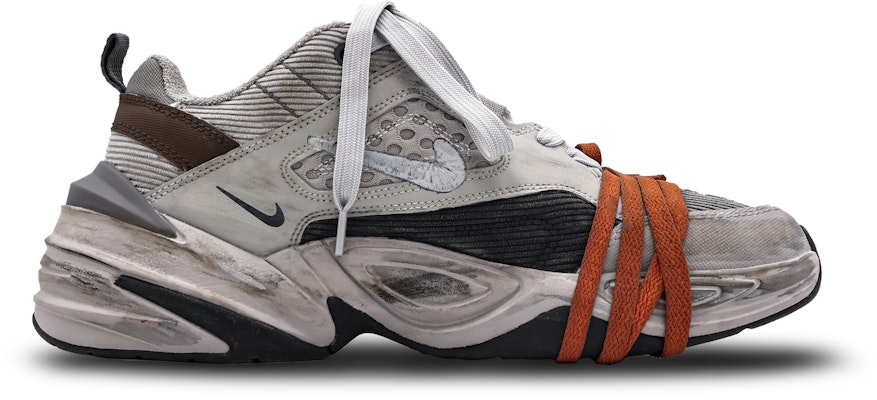 【訂製球鞋】Nike M2K Tekno SP 超世界 retrro style 廢土 做舊 百搭 低筒 老爹鞋 男女款 灰色 Order 【訂製球鞋】Nike M2K Tekno SP 超世界 retrro style 廢土 做舊 百搭 低筒 老爹鞋 男女款 灰色