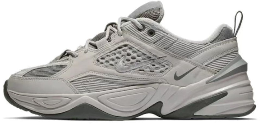 【訂製球鞋】Nike M2K Tekno SP 超世界 retrro style 廢土 做舊 百搭 低筒 老爹鞋 男女款 灰色 Details for 【訂製球鞋】Nike M2K Tekno SP 超世界 retrro style 廢土 做舊 百搭 低筒 老爹鞋 男女款 灰色