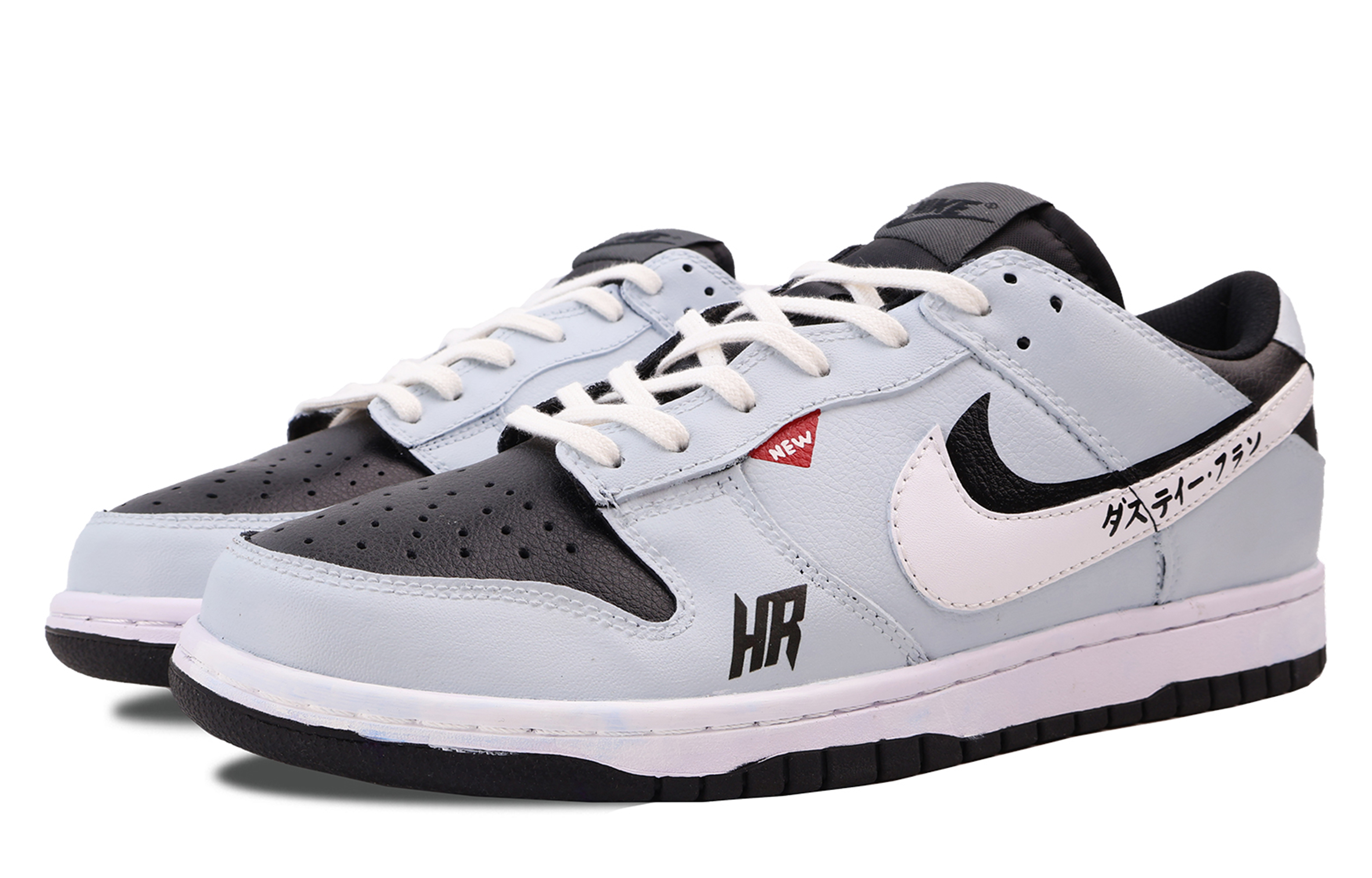 Lookbook [Kasut Custom] Nike Murakami x Dunk Low 'Minimalist Kelabu' DV0831-002(Team53-男款村上春卷)