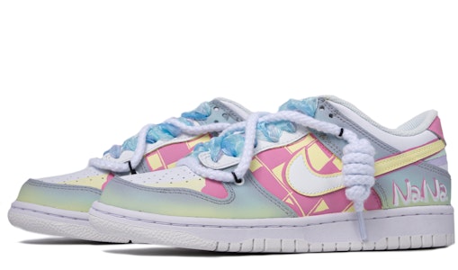 Zapatillas personalizadas Nike NANA x Dunk Low 'Da Vinci Rosa Amarillo' DH9765-100(TeamM-女款花颜联名) Shop Zapatillas personalizadas Nike NANA x Dunk Low 'Da Vinci Rosa Amarillo' DH9765-100(TeamM-女款花颜联名)