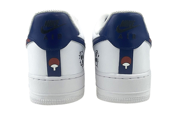 Purchase [Custom Shoes] Nike Naruto x Air Force 1 Low 'Sasuke Uchiha White Blue'