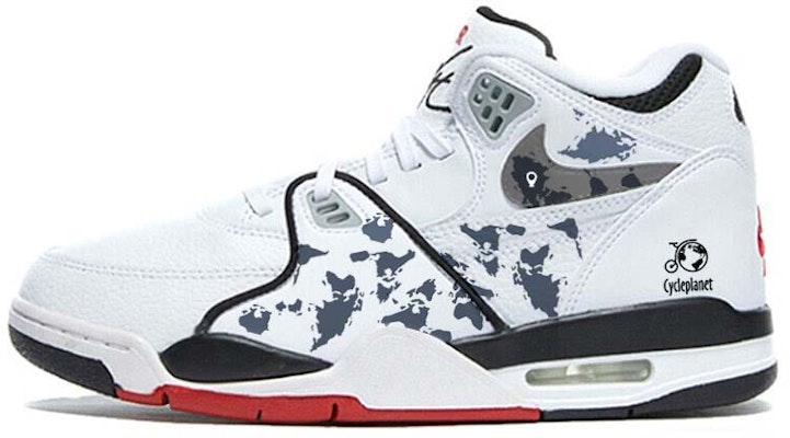 【訂製球鞋】 Nike Air Flight 89 世界地理 夢想航海家 百搭出遊 高筒 復古籃球鞋 男女同款 白黑紅 Buy 【訂製球鞋】 Nike Air Flight 89 世界地理 夢想航海家 百搭出遊 高筒 復古籃球鞋 男女同款 白黑紅