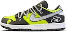 Buy 【定製球鞋】 NBA x Nike Dunk Low 來自外星球 飛碟 外星人 解構風 手繪塗鴉 低幫 板鞋 GS 灰黑綠