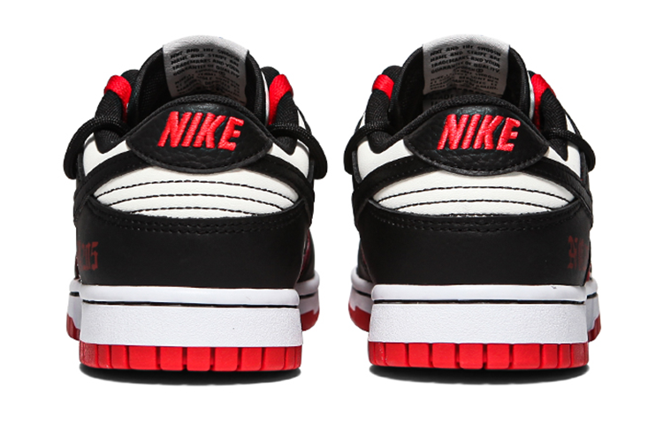 Purchase 나이키 NBA x 덩크 로우 '블랙 화이트 레드' (커스텀) DO6288-100(Teamfour-女款骷髅情人节)
