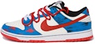 Buy 【定制球鞋】NBA x Nike Dunk Low 藍紅擦擦樂 復古解構 低幫 板鞋 GS 藍紅黑