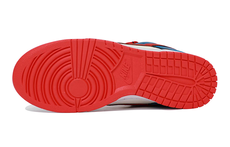 Purchase [Nike Sepatu] NBA x Dunk Low 'Blue Red Deconstructed' Kustom DO6288-100(Team34-擦擦乐蓝红)