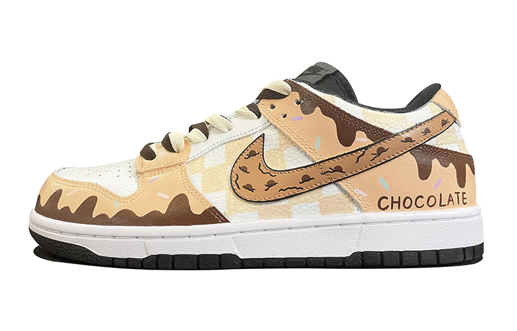 [Custom Shoes] Nike NBA Dunk Low 'Brown Black'