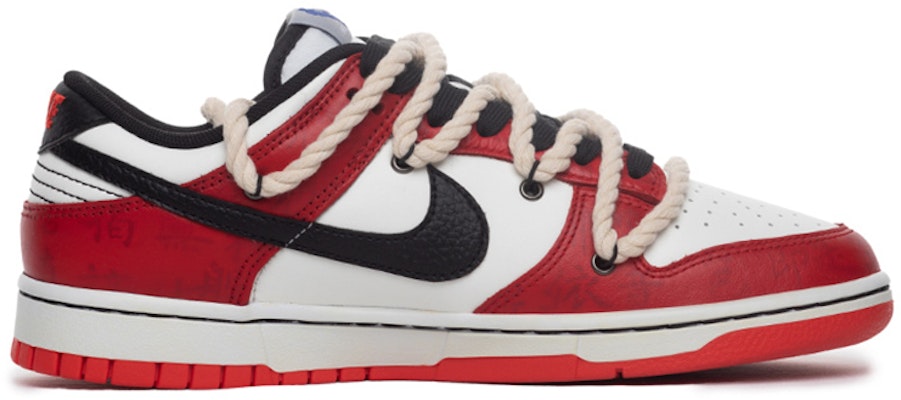 나이키 NBA 덩크 로우 '서예 - 레드 화이트 블랙' (커스텀) DD3363-100(Team拾肆-男款书法解构红白黑) Order 나이키 NBA 덩크 로우 '서예 - 레드 화이트 블랙' (커스텀) DD3363-100(Team拾肆-男款书法解构红白黑)