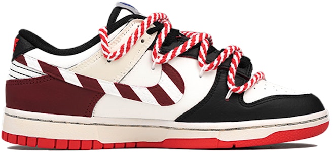 【客製化球鞋】NBA x Nike Dunk Low 聖誕節 冬日 雪花 拐杖糖 低筒板鞋 男款 紅白 Order 【客製化球鞋】NBA x Nike Dunk Low 聖誕節 冬日 雪花 拐杖糖 低筒板鞋 男款 紅白