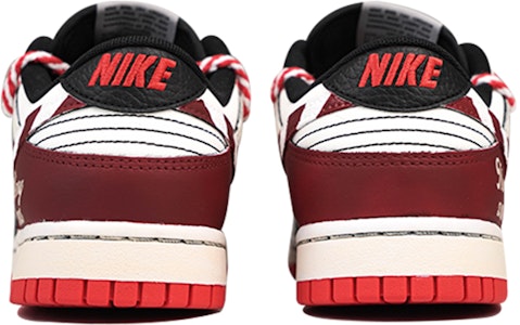【客製化球鞋】NBA x Nike Dunk Low 聖誕節 冬日 雪花 拐杖糖 低筒板鞋 男款 紅白 Shop 【客製化球鞋】NBA x Nike Dunk Low 聖誕節 冬日 雪花 拐杖糖 低筒板鞋 男款 紅白